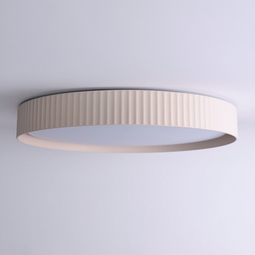 Brilagi - LED reguliuojamo ryškumo lubinis šviestuvas LUCIA LED/60W/230V 3000-6500K skersmuo 59 cm smėlinis + nuotolinis valdymas