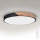 Brilagi - LED dimeriuojamas lubų šviestuvas PILANA LED/60W/230V 3000-6500K ąžuolas/juoda skers. 60 cm + nuotolinis valdymas