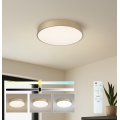 BRILAGI - LED dimeriuojamas lubų šviestuvas POOL LED/48W/230V 3000-6000K skersmuo 40 cm auksinis + nuotolinis pultas