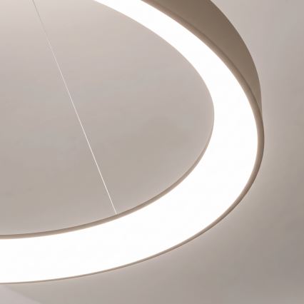 BRILAGI - LED Dimeriu reguliuojamas kabantis šviestuvas ant laido FALCON II LED/108W/230V 3000-6500K skersmuo 80 cm smėlinė + su nuotoliniu valdymu