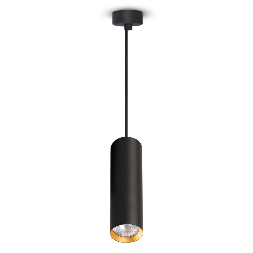 Brilagi - LED RGBW dimeriuojama liustra ant laido SELE 1xGU10/6W/230V 3000K juoda/auksinė