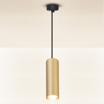 Brilagi - LED dimeriuojamas pakabinamas šviestuvas su laidu SELE 1xGU10/6,5W/230V 2700-6500K juoda/auksinė