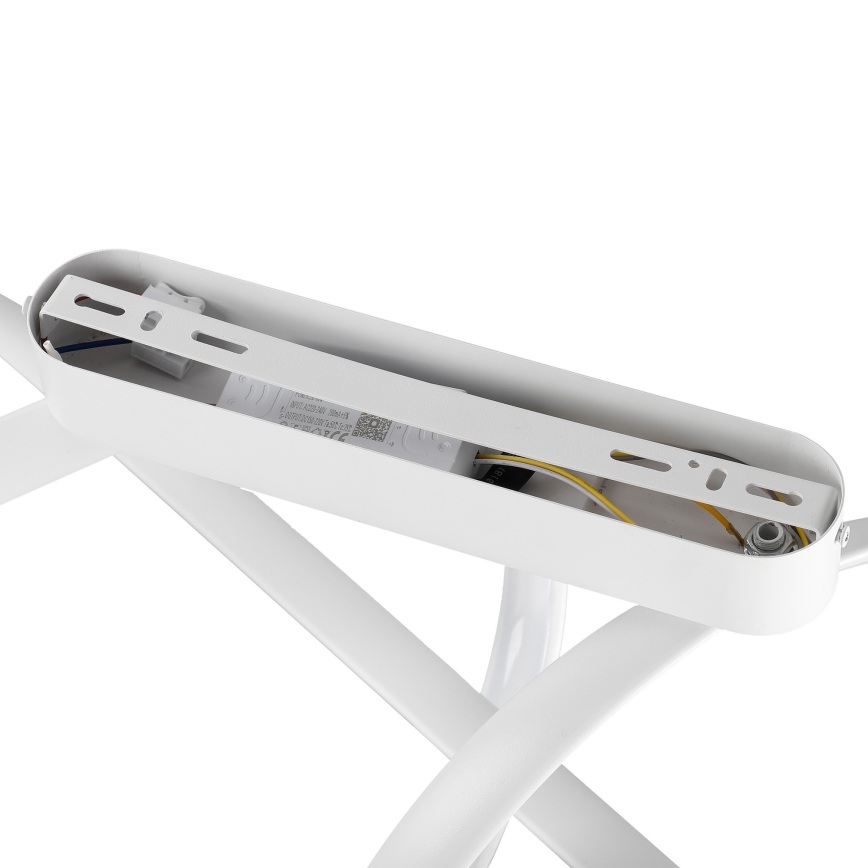 Brilagi - reguliuojamas LED paviršinis lubinis šviestuvas TWISTER LED/60W/230V 3000-6000K balta + su nuotolinio valdymo pultu