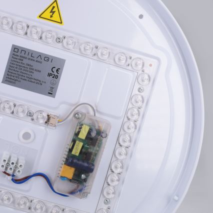 Brilagi - Dimeriuojamas LED lubinis šviestuvas ALVA LED/48W/230V 3000-6500K Ø 51 cm balta + nuotolinis valdymas