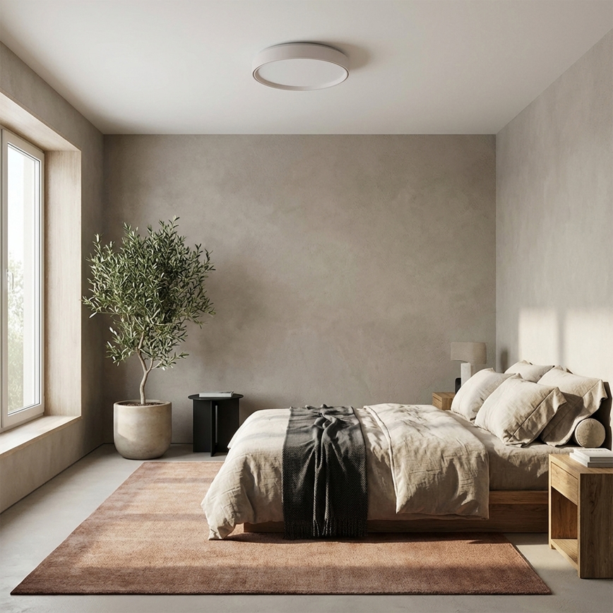 Brilagi - Dimeriuojamas LED lubinis šviestuvas NANCI LED/60W/230V 3000-6500K skersmuo 49 cm baltas + nuotolinis valdymas