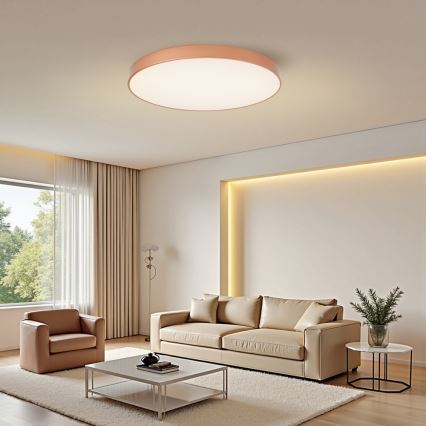 BRILAGI - LED Dimeriuojamas lubinis šviestuvas POOL SMART LED/100W/230V 3000-6000K skersmuo 80 cm Wi-Fi Tuya varinis + nuotolinis valdymas