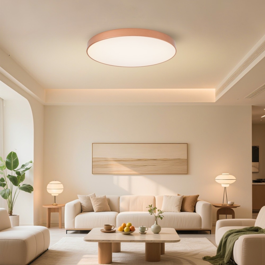 BRILAGI - LED Dimeriuojamas lubinis šviestuvas POOL SMART LED/100W/230V 3000-6000K skersmuo 80 cm Wi-Fi Tuya varinis + nuotolinis valdymas
