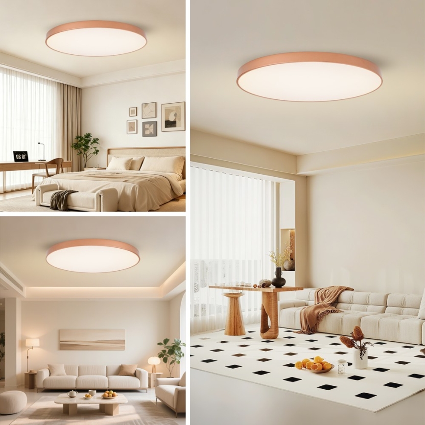 BRILAGI - Dimeriuojamas LED lubų šviestuvas POOL SMART LED/180W/230V 3000-6000K 120 cm bronzinis Wi-Fi Tuya + nuotolinis valdymas