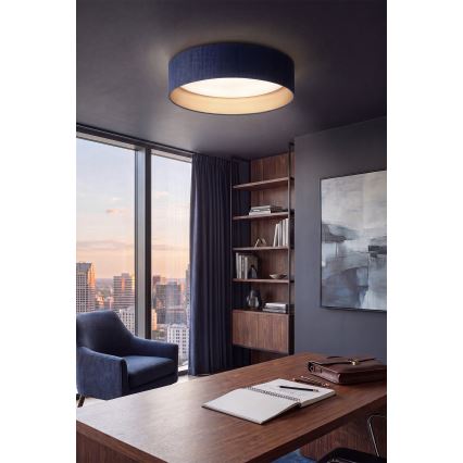 BRILAGI - dimeriuojamas LED lubinis šviestuvas VELVET SMARTIX STARS LED/36W/230V 3000-6000K skersmuo 55 cm mėlynas/auksinis Wi‑Fi Tuya Beacon + nuotolinio valdymo pultas