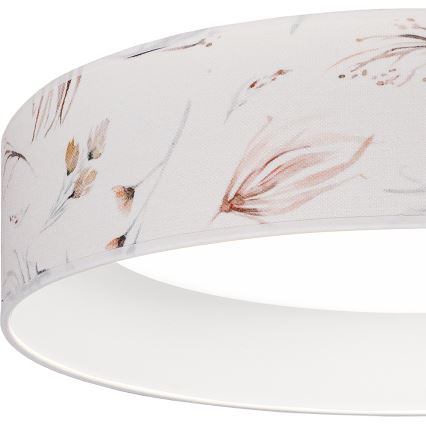 BRILAGI - LED reguliuojamas lubų šviestuvas VELVET SMARTIX LED/36W/230V 3000-6000K skersmuo 55 cm balta/gėlės Wi-Fi Tuya Beacon + nuotolinis valdymas