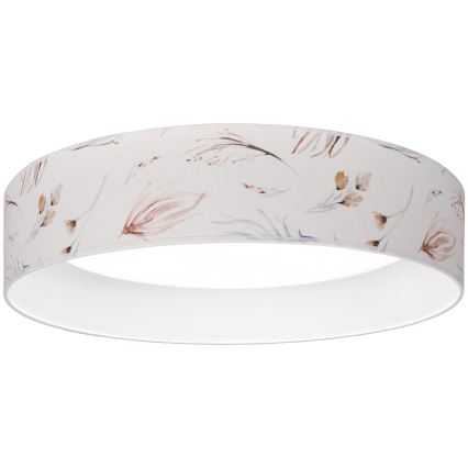 BRILAGI - LED reguliuojamas lubų šviestuvas VELVET SMARTIX LED/36W/230V 3000-6000K skersmuo 55 cm balta/gėlės Wi-Fi Tuya Beacon + nuotolinis valdymas