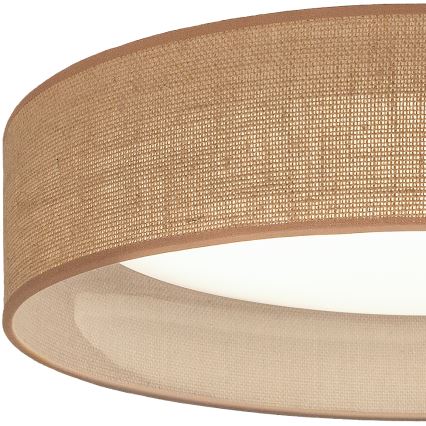BRILAGI - LED reguliuojamo ryškumo lubinis šviestuvas VELVET SMART VARI LED/24W/230V 3000-6500K skersmuo 45 cm smėlinis + nuotolinis valdymas