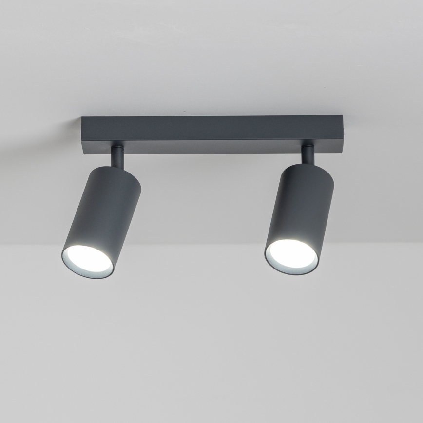 Brilagi - LED dimeriuojamas taškinis šviestuvas SELE 2xGU10/6,5W/230V 2700-6500K antracitas
