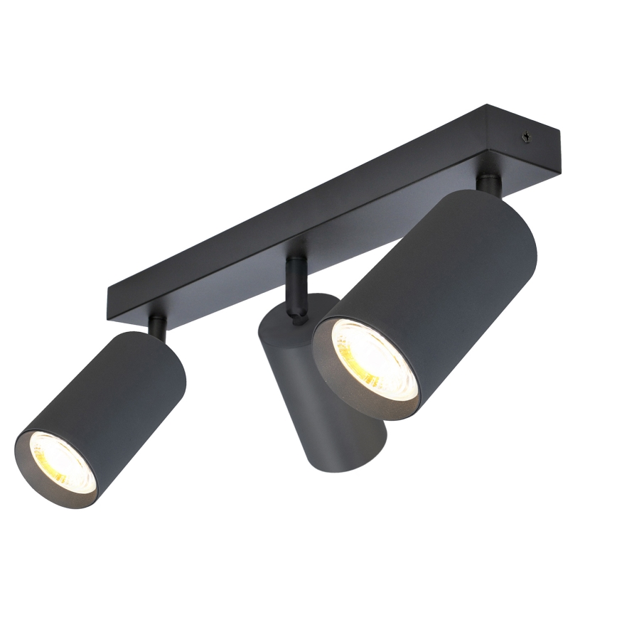 Brilagi - LED RGBW reguliuojamas taškinis šviestuvas SELE 3xGU10/4,8W/230V 3000K antracitas + nuotolinis valdymas