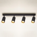 Brilagi - LED dimeriuojamas taškinis šviestuvas SELE 4xGU10/6,5W/230V 2700-6500K juoda/auksinė