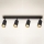 Brilagi - LED dimeriuojamas taškinis šviestuvas SELE 4xGU10/6,5W/230V 2700-6500K juoda/auksinė
