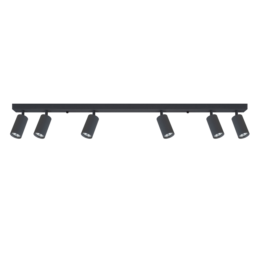 Brilagi - reguliuojamas LED taškinis šviestuvas SELE 6xGU10/6,5W/230V 2700-6500K antracitas