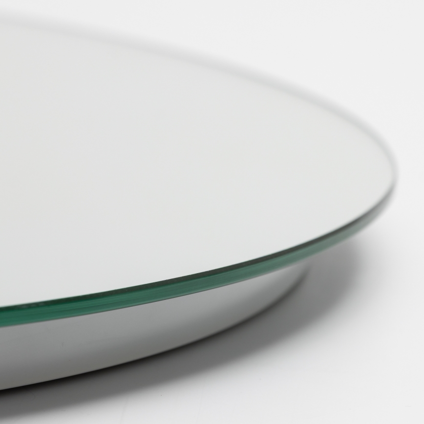 Brilagi - reguliuojamo ryškumo LED vonios veidrodis su foniniu apšvietimu ir šildymu DEMI ECO LED/12W/230V pr. 60 cm 3000/4000/6500K IP44 CRI 90