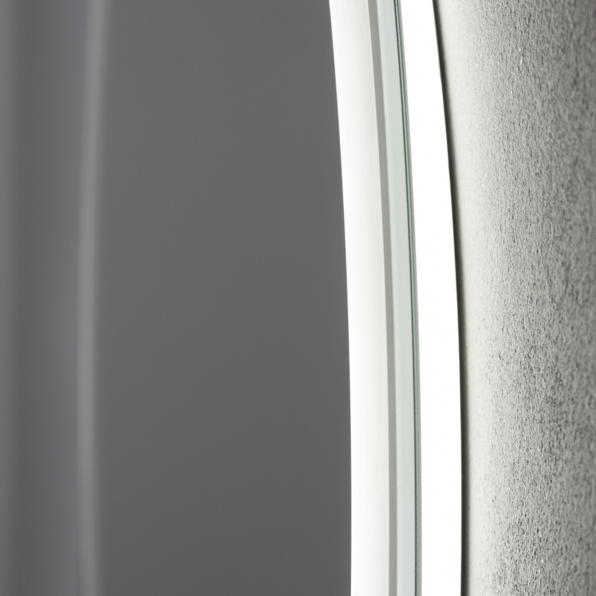 Brilagi - LED vonios veidrodis su šildymu AVA ECO LED/11,5W/230V pr. 60 cm IP44 CRI 90 dimeriuojamas + CCT