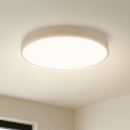 Brilagi - LED Dimmable Lubų Lempa POOL SMART LED/48W/230V Ø 40 cm Wi-Fi Tuya šviesiai ruda + nuotolinio valdymo pultas