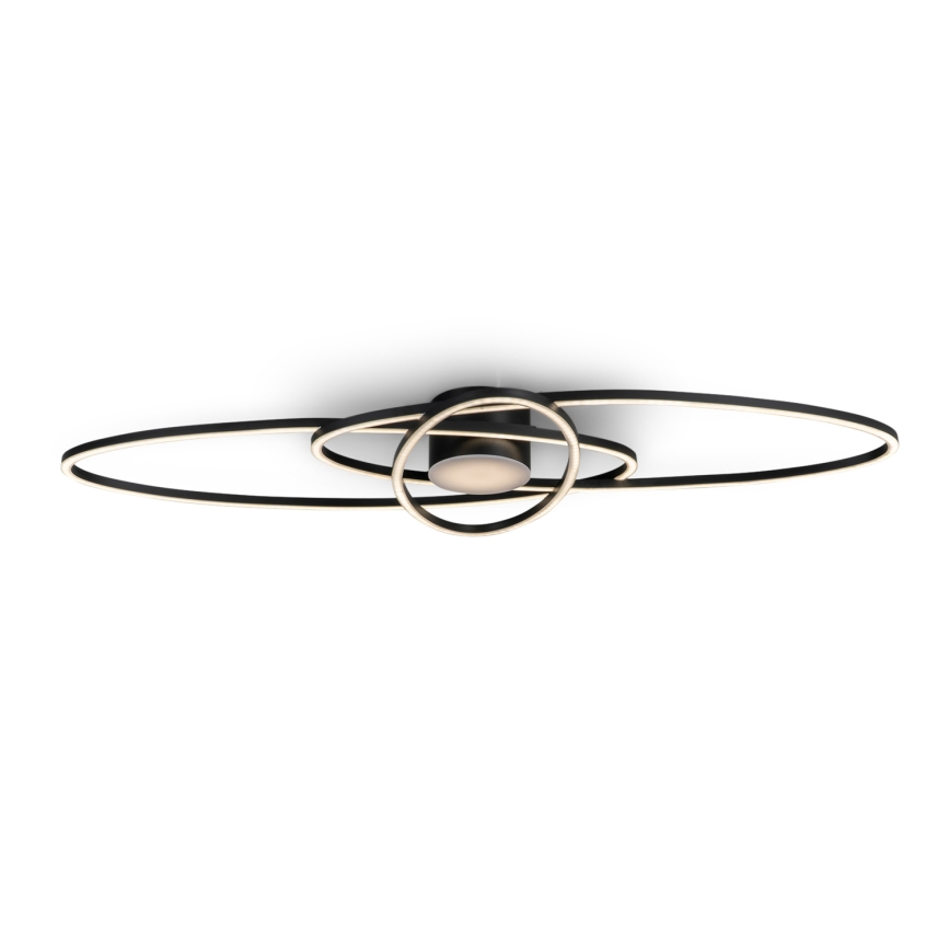 BRILAGI - dimeriu reguliuojamas LED lubinis šviestuvas APOLLO LED/58W/230V 3000-6500K 43,2x101,2 cm juodas + nuotolinis pultelis