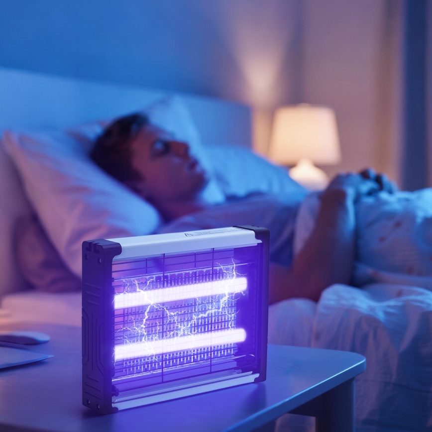 Brilagi - LED elektrinė vabzdžių gaudyklė UV 2xLED/3W/230V 30 m2
