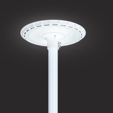 Brilagi - LED gatvės šviestuvas su 3 m ilgio stulpu URBANSPARK LED/120W/230V balta IP65