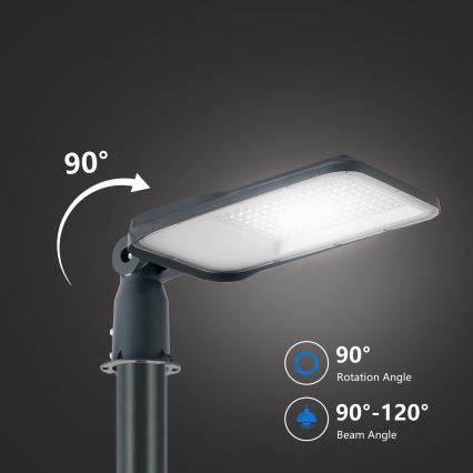 Brilagi - LED gatvės šviestuvas URBANLIGHT LED/100W/230V antracitas IP65