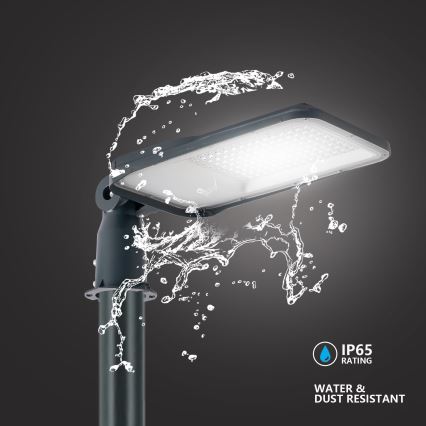 Brilagi - LED gatvės šviestuvas URBANLIGHT LED/100W/230V antracitas IP65