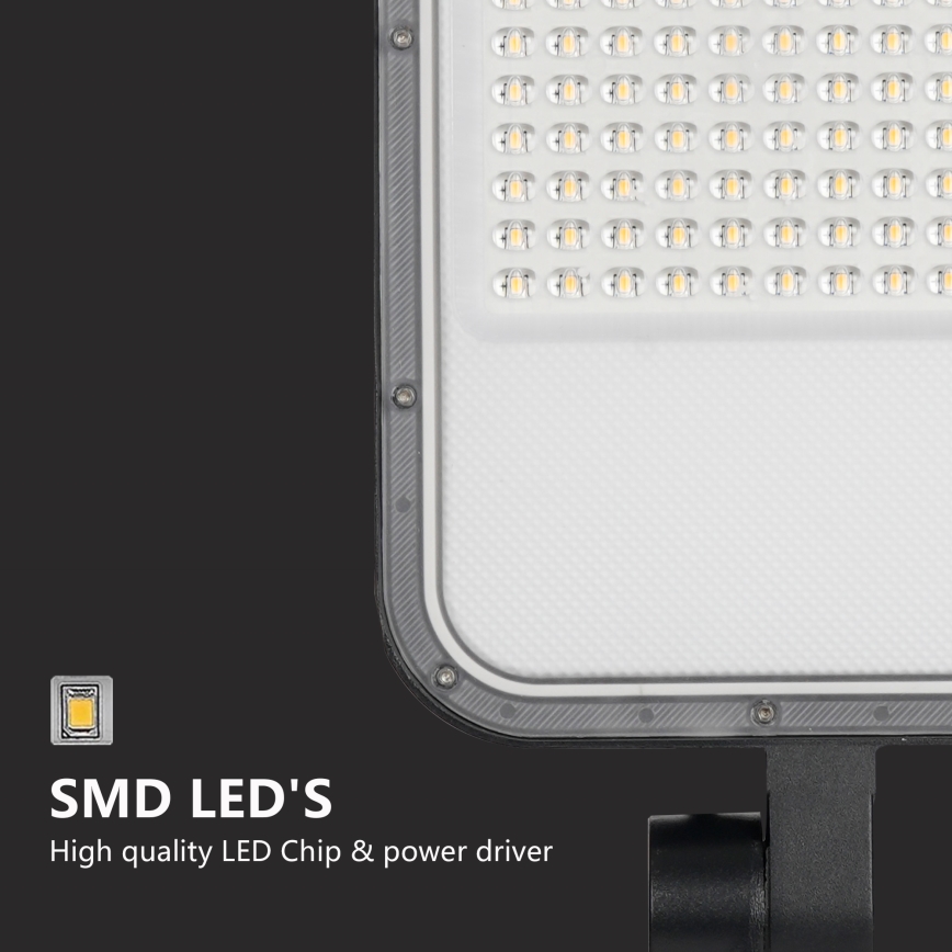 Brilagi - LED gatvės šviestuvas URBANLIGHT LED/100W/230V juoda IP65
