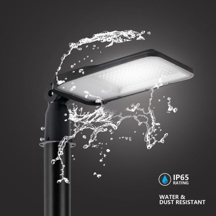 Brilagi - LED gatvės šviestuvas URBANLIGHT LED/100W/230V juoda IP65
