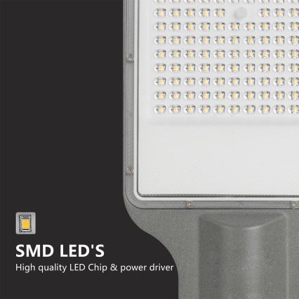 Brilagi - LED gatvės šviestuvas URBANLIGHT LED/100W/230V pilkas IP65