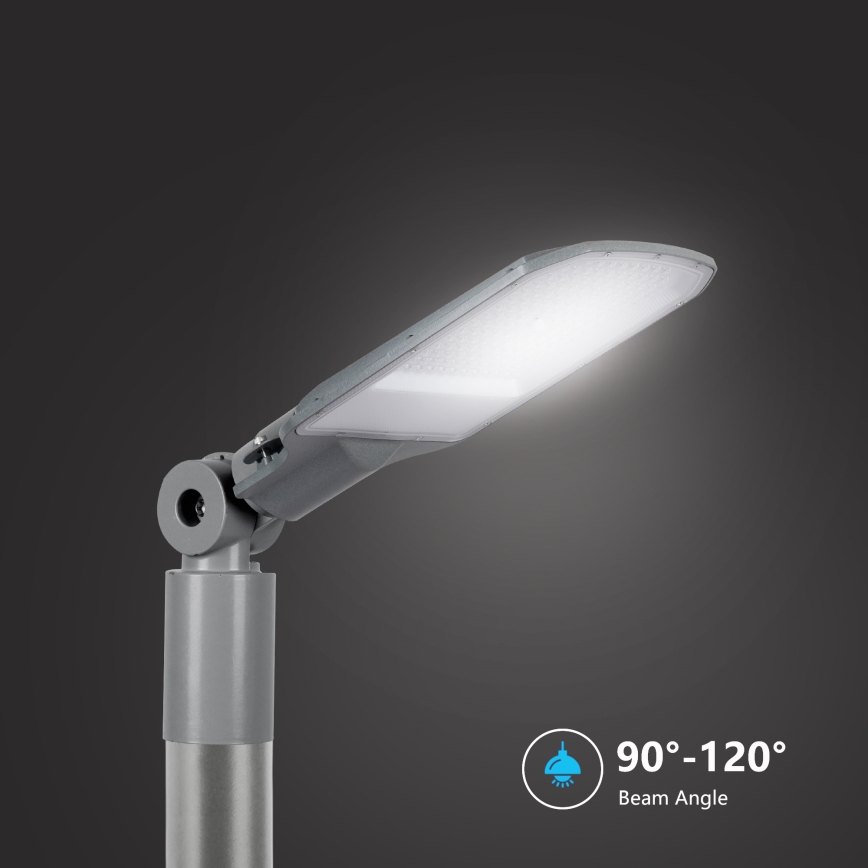 Brilagi - LED gatvės šviestuvas URBANLIGHT LED/100W/230V pilkas IP65