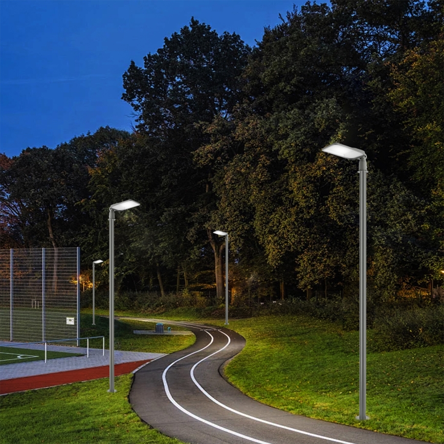 Brilagi - LED gatvės šviestuvas URBANLIGHT LED/100W/230V pilkas IP65