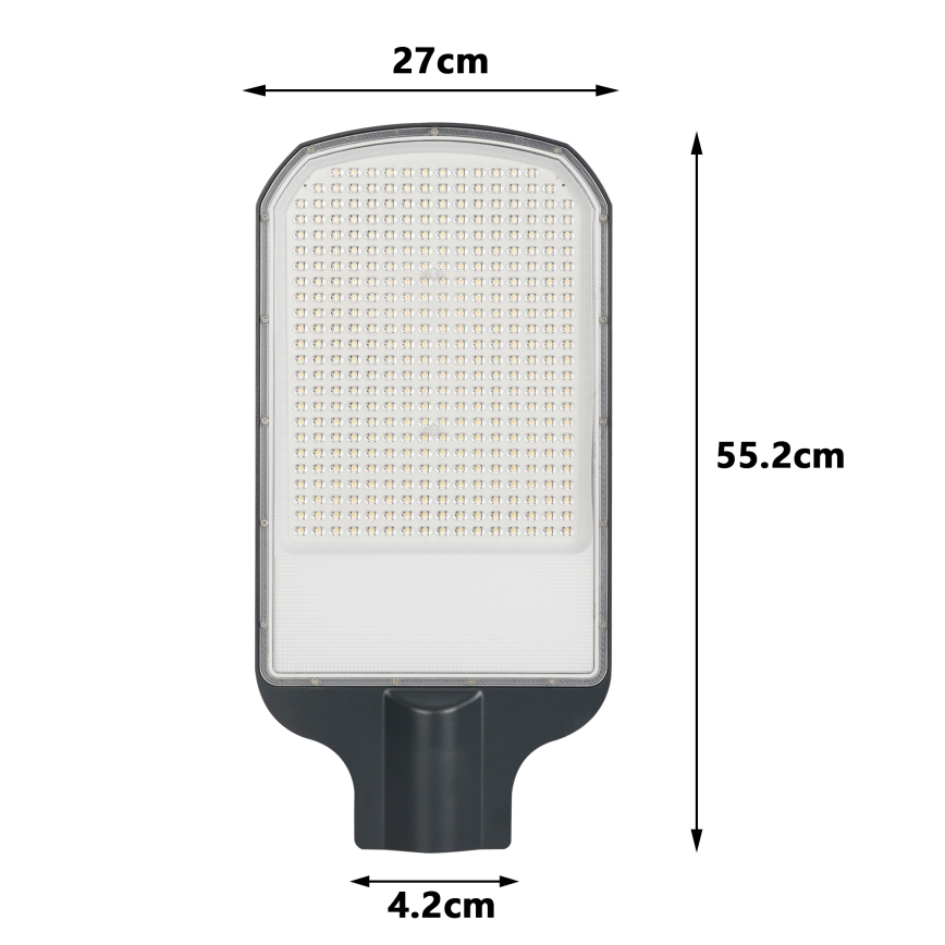 Brilagi - LED gatvės šviestuvas URBANLIGHT LED/200W/230V antracitas IP65