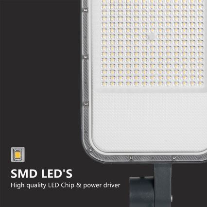 Brilagi - LED gatvės šviestuvas URBANLIGHT LED/200W/230V antracitas IP65