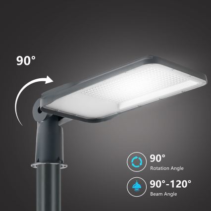 Brilagi - LED gatvės šviestuvas URBANLIGHT LED/200W/230V antracitas IP65