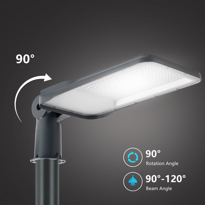 Brilagi - LED gatvės šviestuvas URBANLIGHT LED/200W/230V antracitas IP65