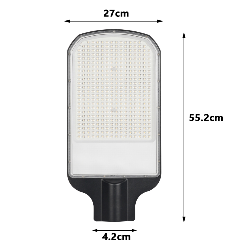 Brilagi - LED gatvės šviestuvas URBANLIGHT LED/200W/230V juodas IP65