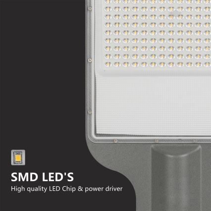 Brilagi - LED gatvės šviestuvas URBANLIGHT LED/200W/230V pilkas IP65