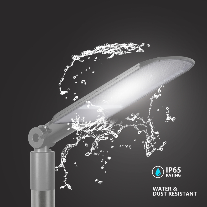 Brilagi - LED gatvės šviestuvas URBANLIGHT LED/200W/230V pilkas IP65
