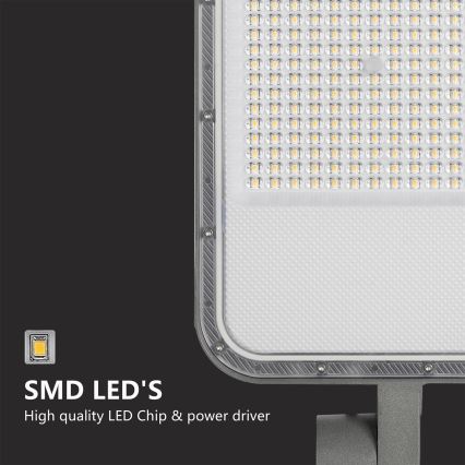 Brilagi - LED gatvės šviestuvas URBANLIGHT LED/200W/230V pilkas IP65