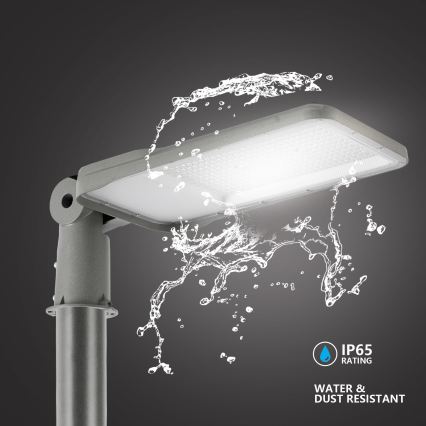 Brilagi - LED gatvės šviestuvas URBANLIGHT LED/200W/230V pilkas IP65