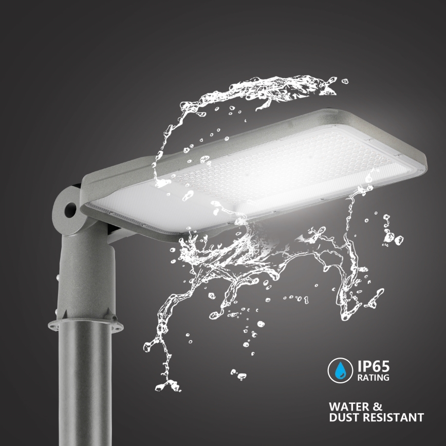 Brilagi - LED gatvės šviestuvas URBANLIGHT LED/200W/230V pilkas IP65