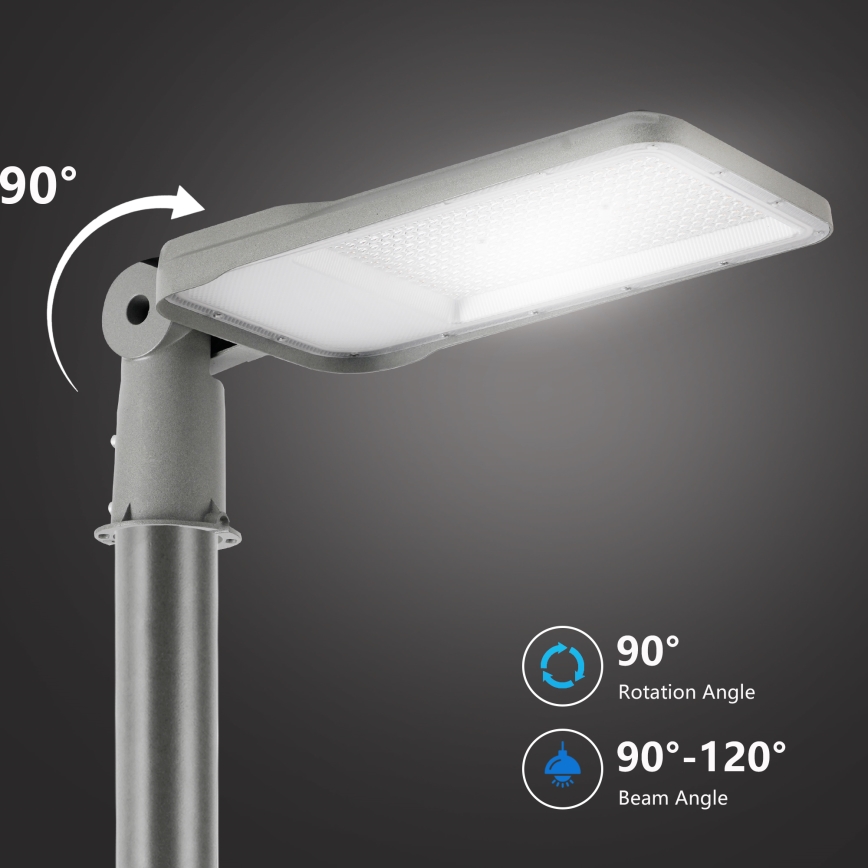Brilagi - LED gatvės šviestuvas URBANLIGHT LED/200W/230V pilkas IP65