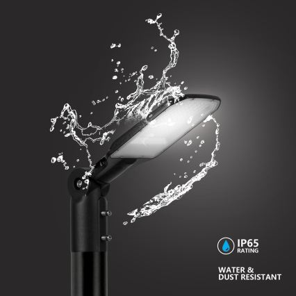 Brilagi - LED gatvės šviestuvas URBANLIGHT LED/50W/230V juodas IP65