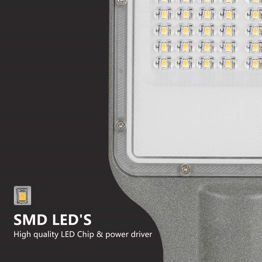 Brilagi - LED gatvės šviestuvas URBANLIGHT LED/50W/230V pilkas IP65