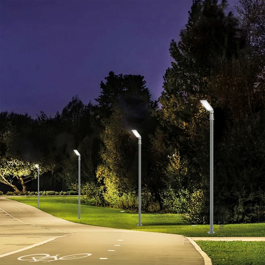 Brilagi - LED gatvės šviestuvas URBANLIGHT LED/50W/230V pilkas IP65