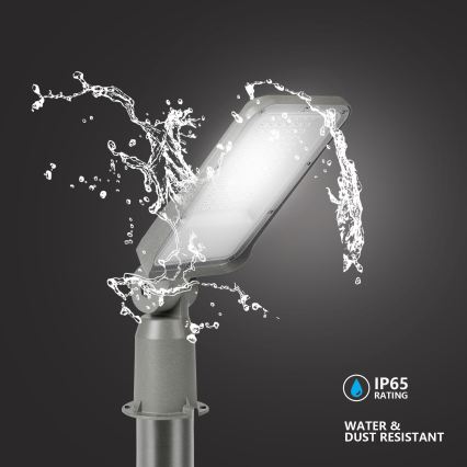 Brilagi - LED gatvės šviestuvas URBANLIGHT LED/50W/230V pilkas IP65