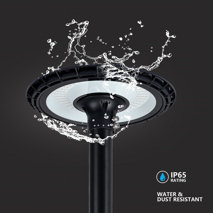 Brilagi - LED gatvės šviestuvas URBANSPARK LED/120W/230V juoda IP65